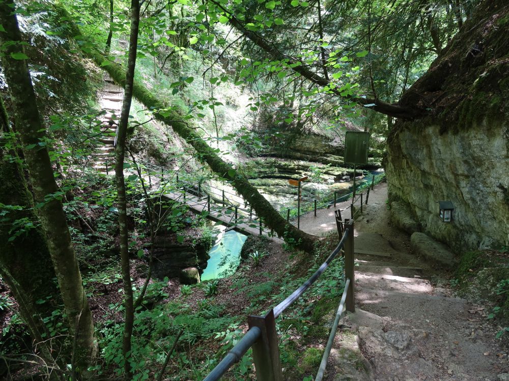 Brücke bei Pont des Clées