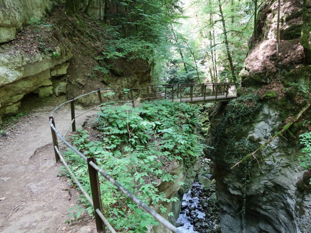 Brücke über die Areuse