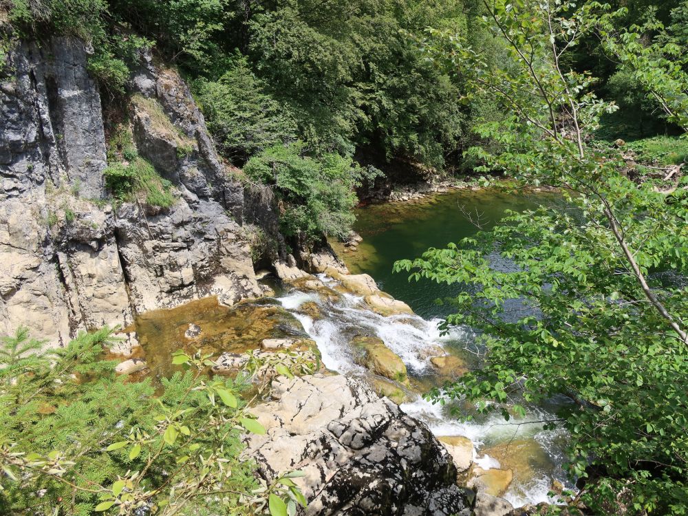 Wasserfall bei Chute de la Verrière