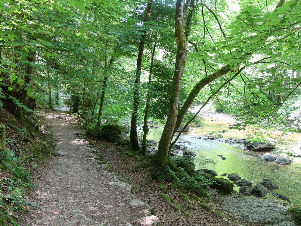 Weg an der Areuse