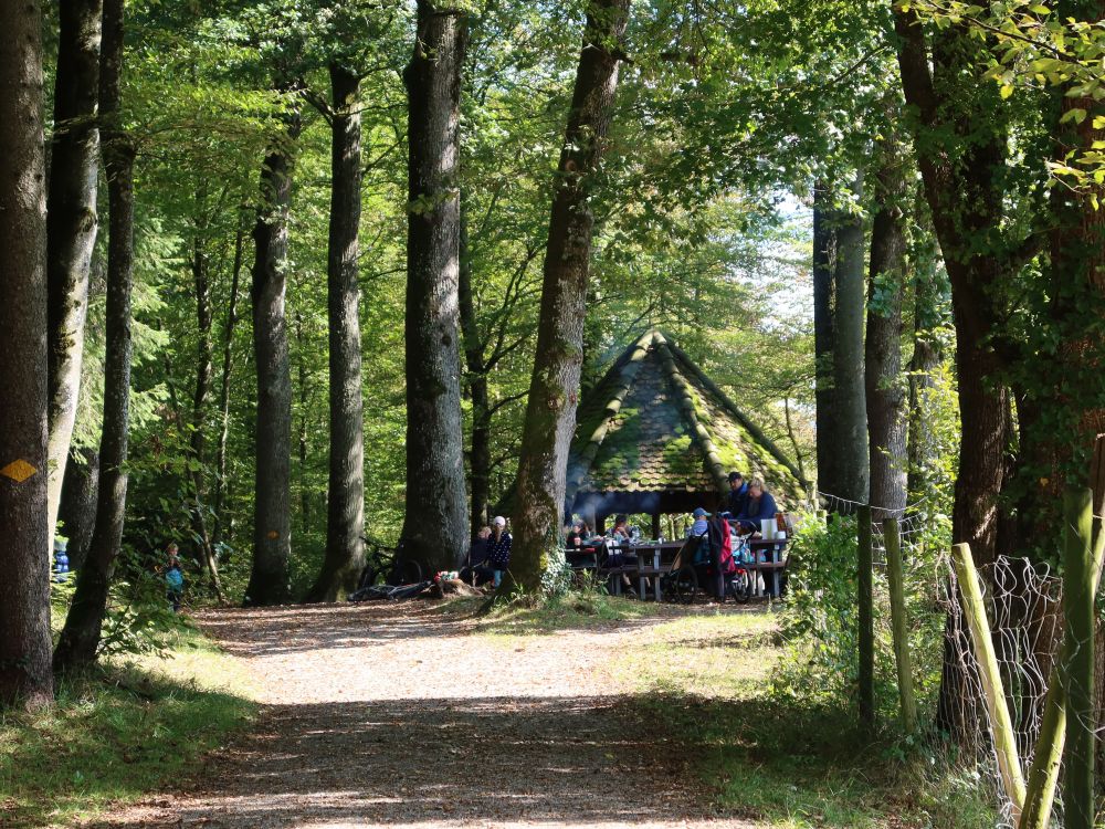 Grillplatz mit Schutzhütte