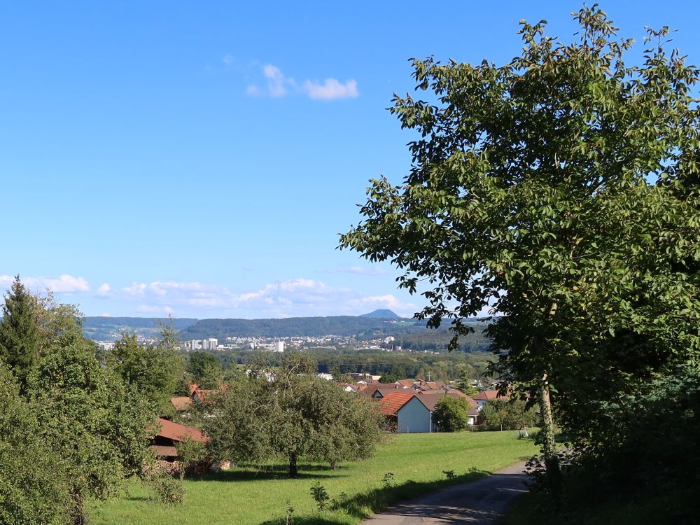 Blick Richtung Brugg und Lägeren