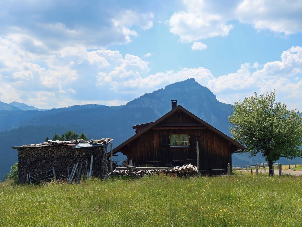 Hütte unterm Gross Aubrig