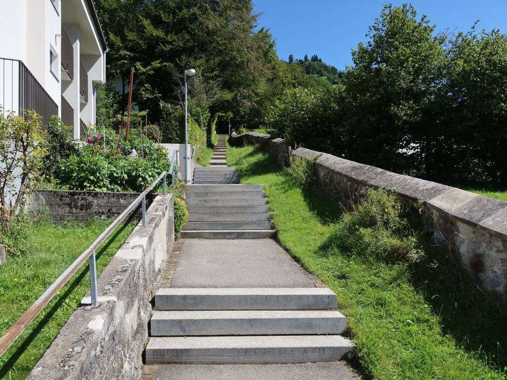 Treppe am Friedhof