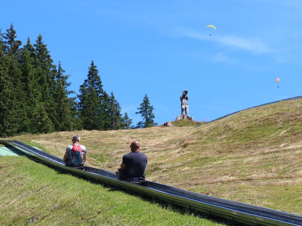 Aufzug Rodelbahn