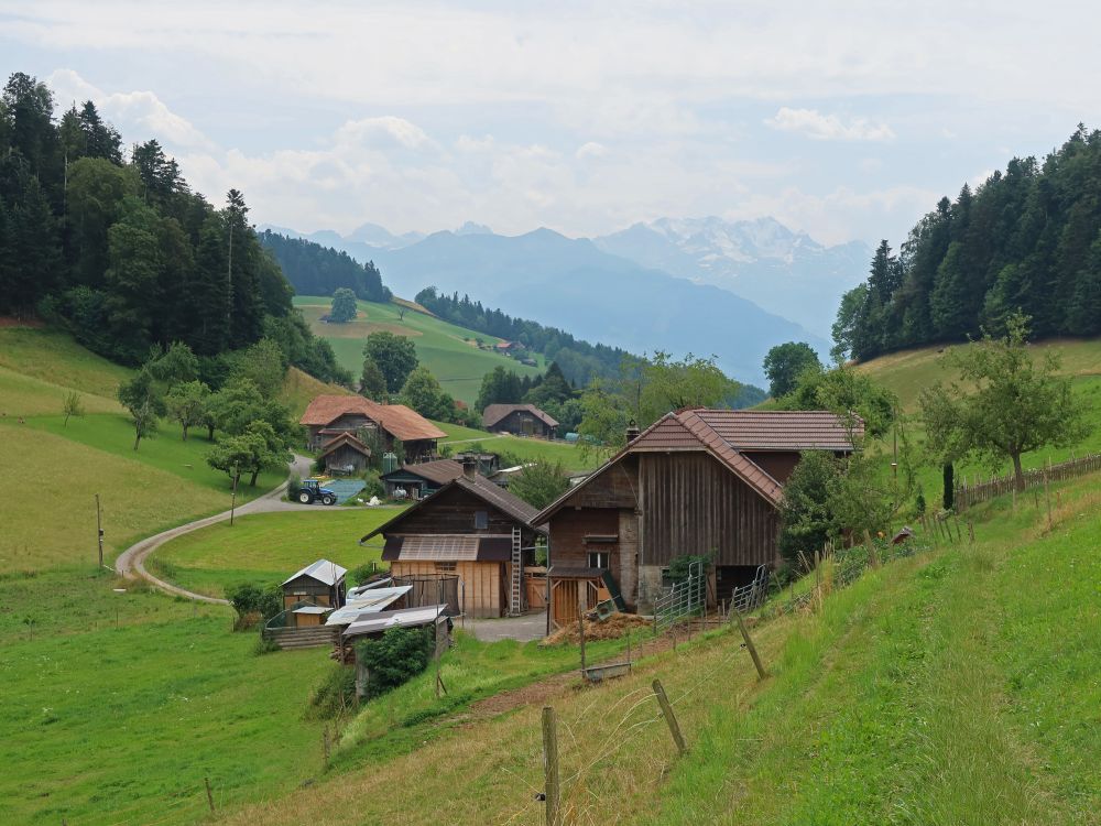 Bauernhöfe im Geissental