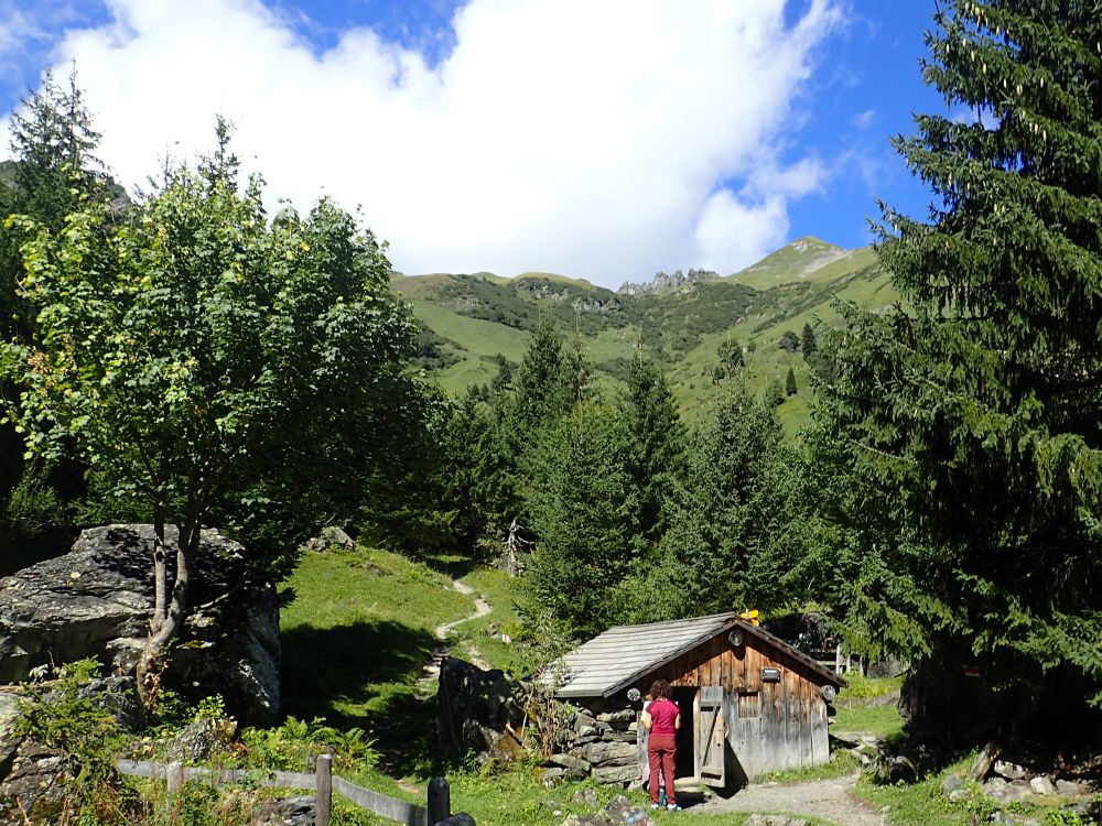 Hütte bei Chuenz