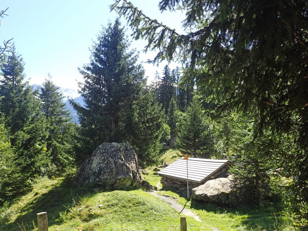 Hütte bei Chuenz