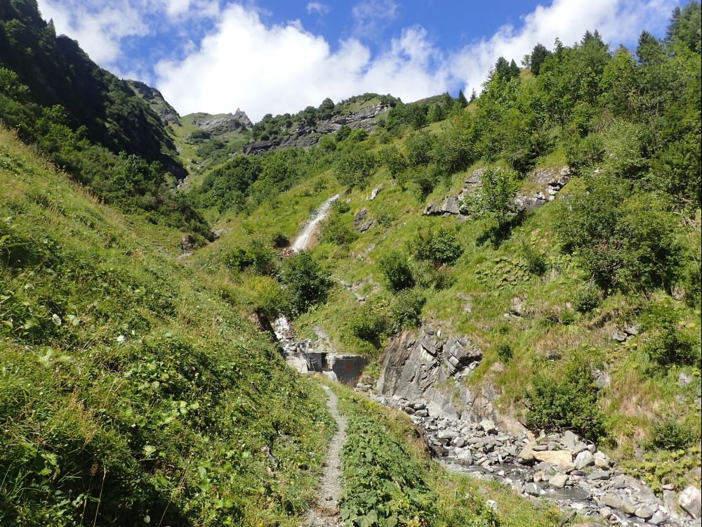 Wasserfall bei Bösegglibort