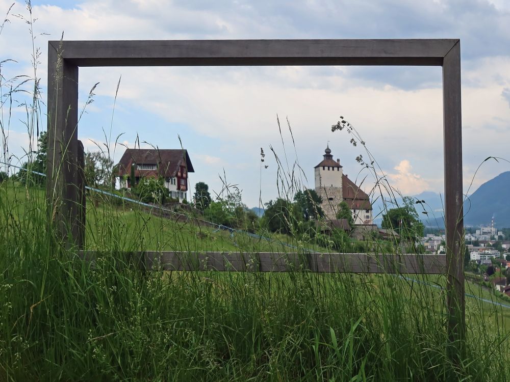 Schloss Werdenberg im Rahmen