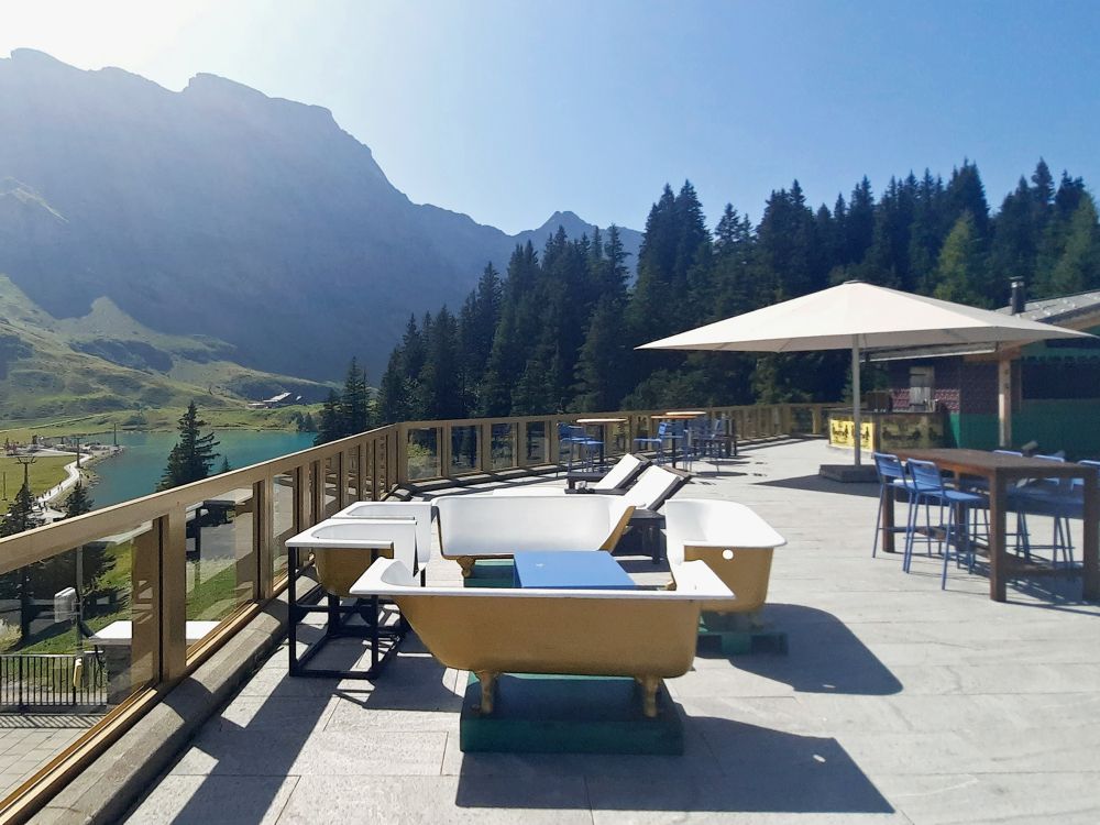 Terrasse mit Seeblick