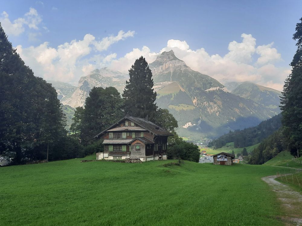 altes Haus am Niederberg mit Hahnen