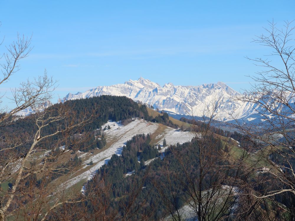 Schwarzenberg und Säntis