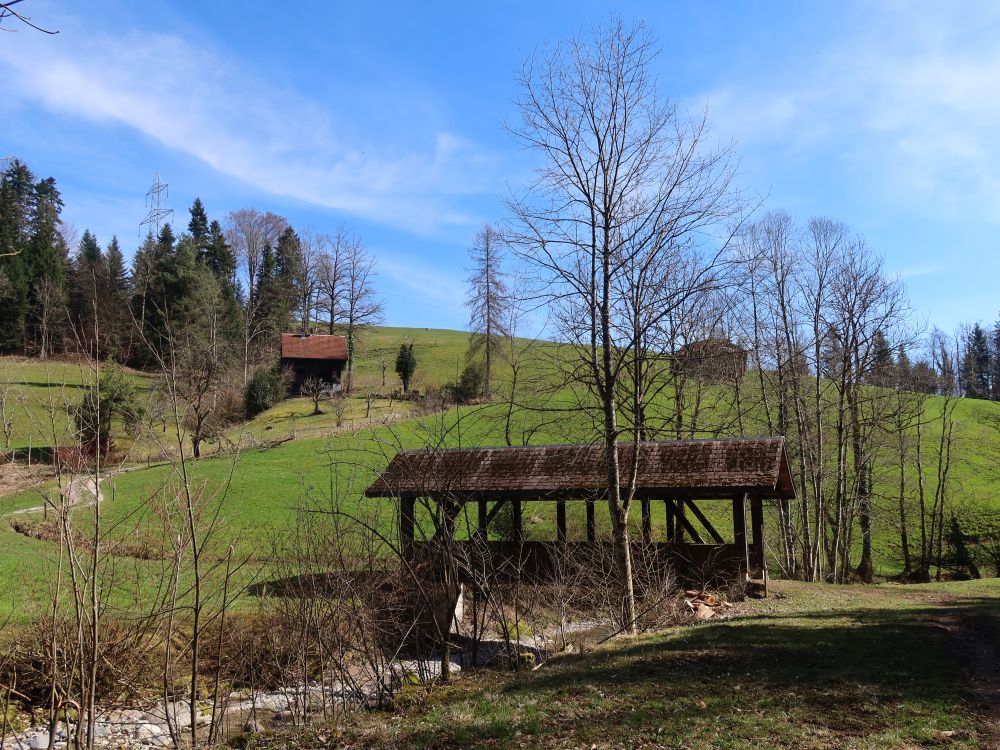 Holzbrücke