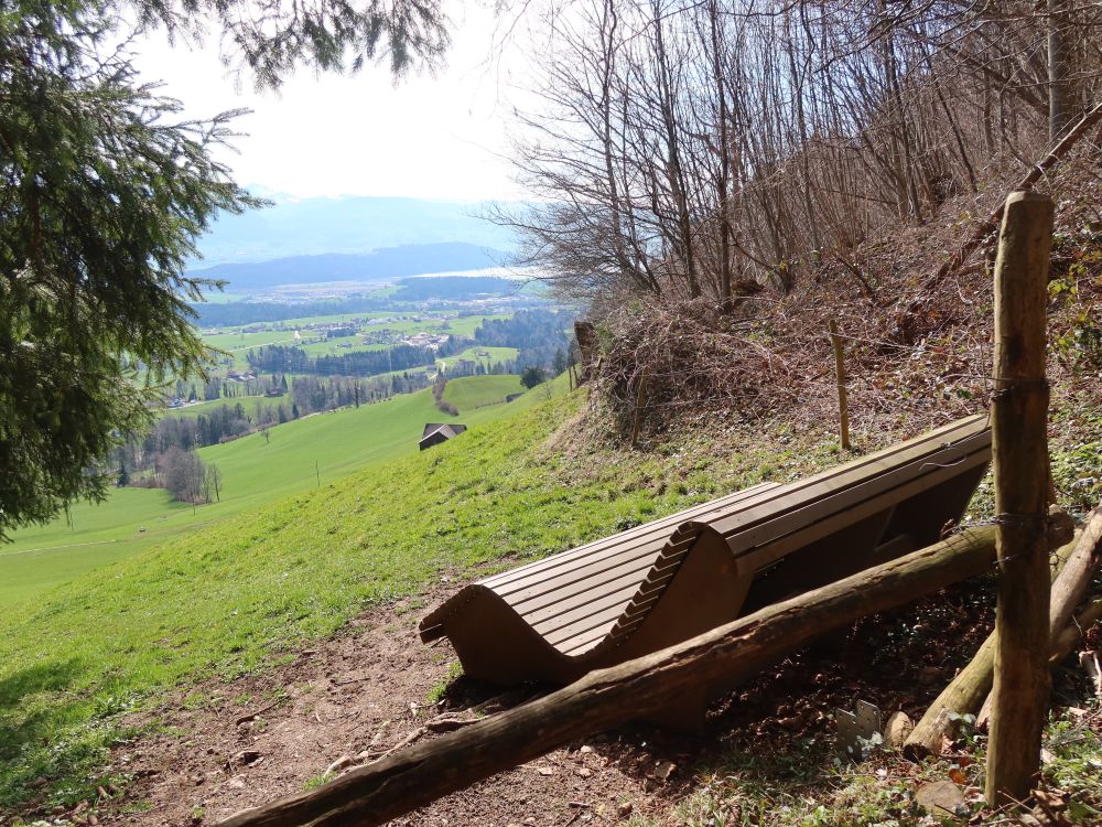 Sitzbank am Schafberg