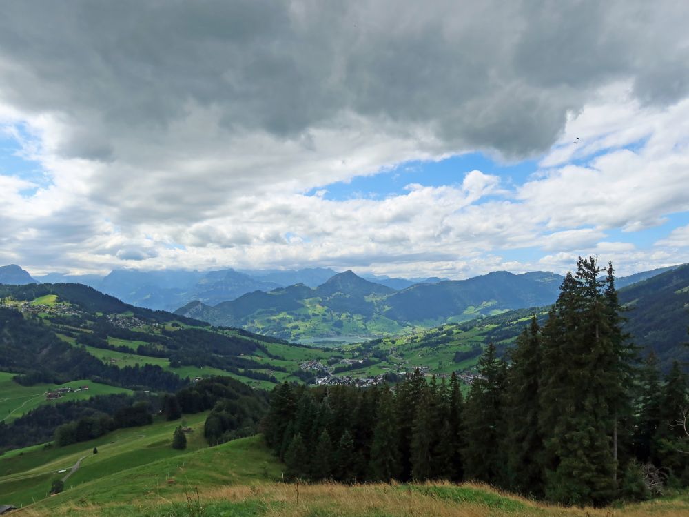 Sattel, Lauerzersee und Rigi Hochflue