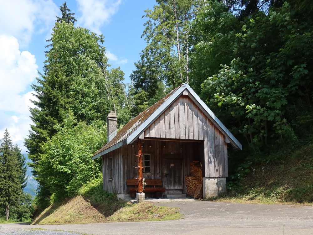 Hütte an der Nüchenstrasse