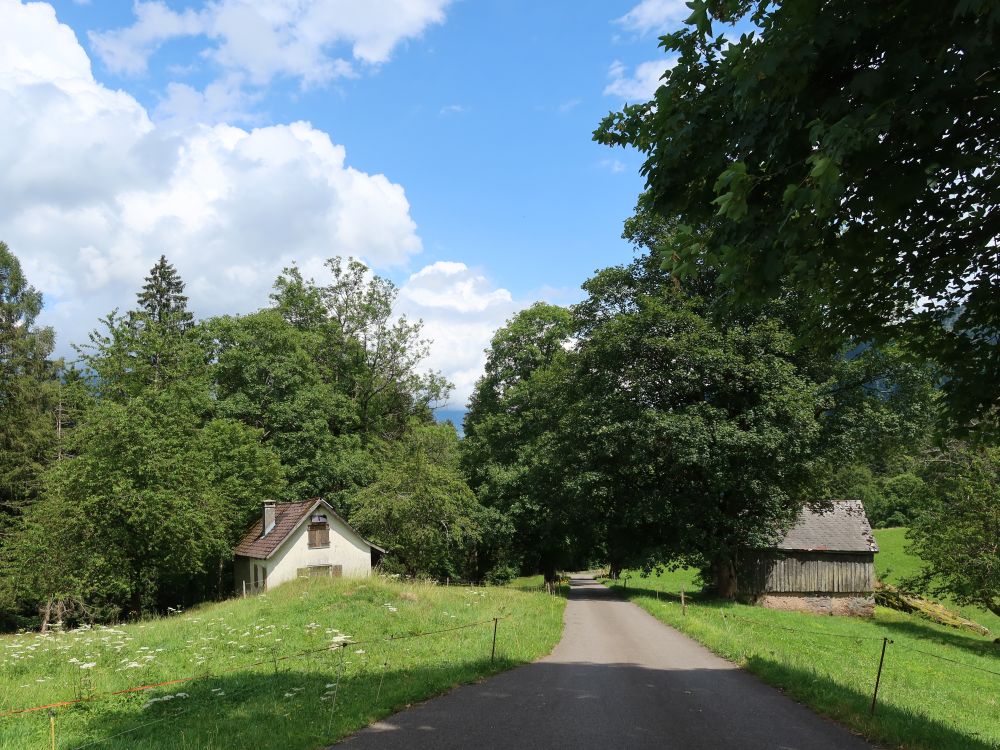 Hütte und Scheune an der Nüchenstrasse