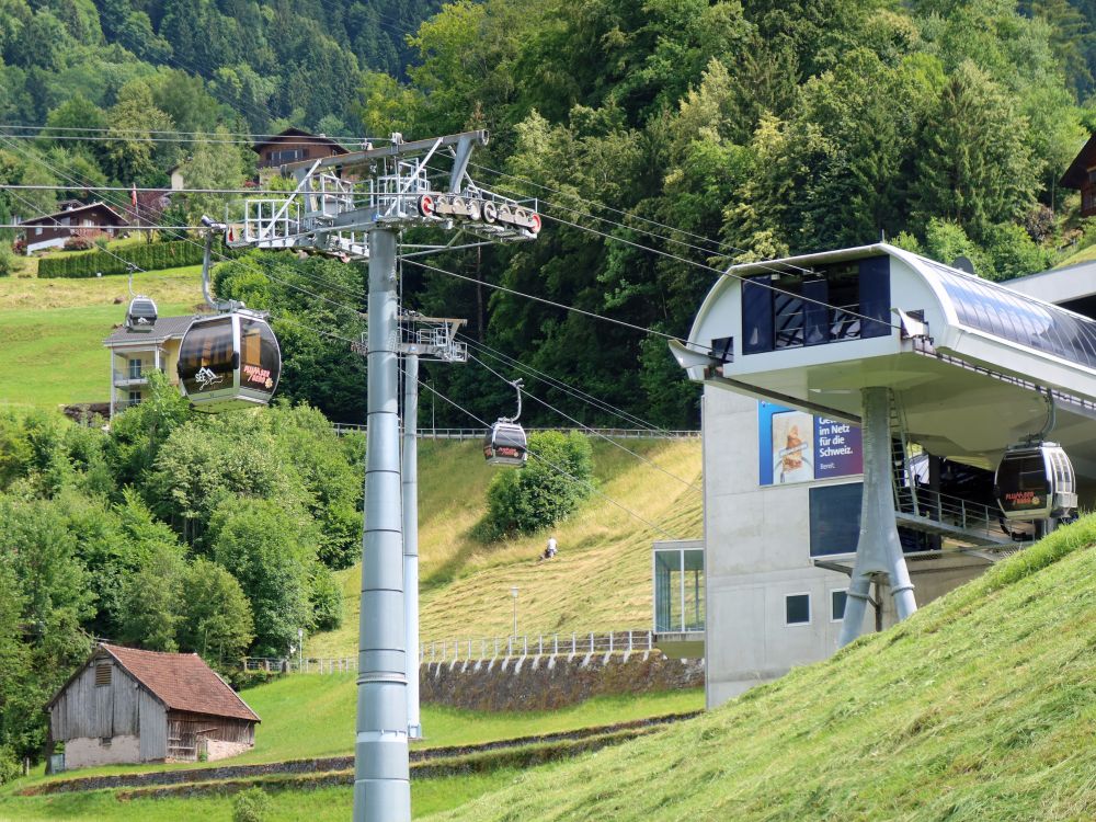 Seilbahnstation in Oberterzen