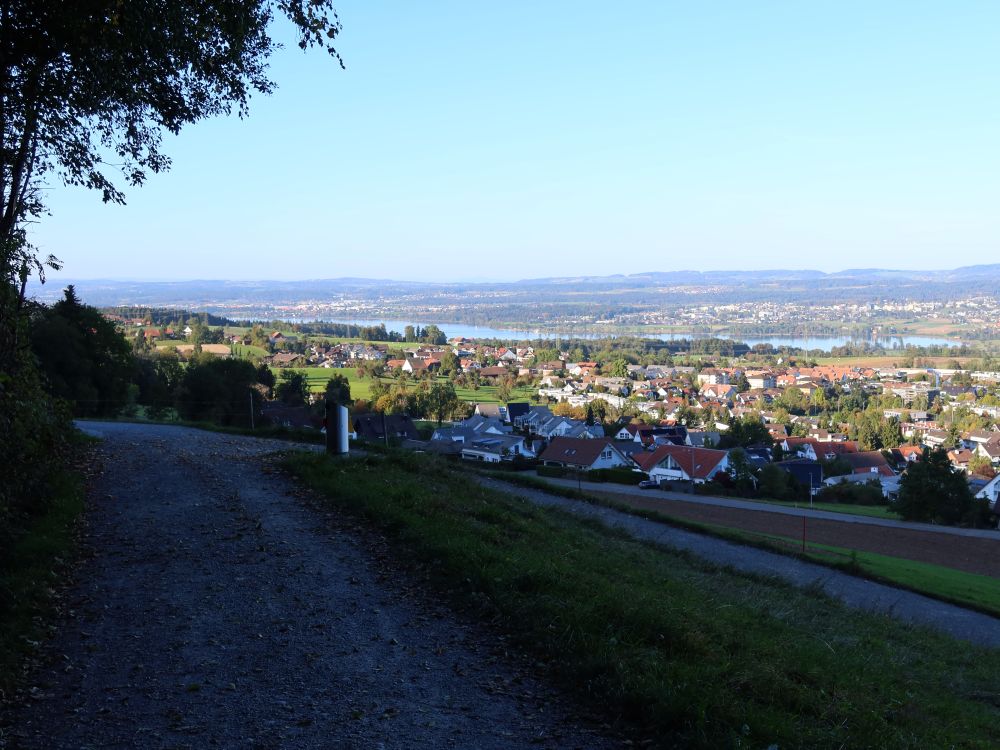 Blick über Egg zu Greifensee