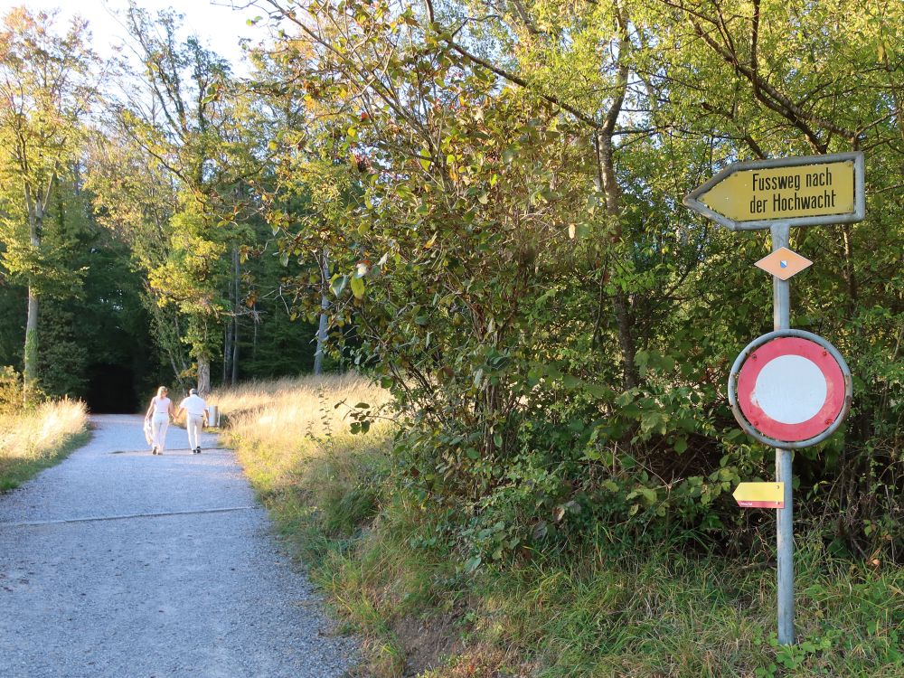 Fussweg nach der Hochwacht