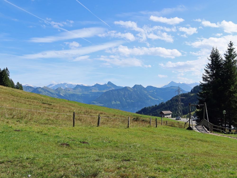 Blick Richtung Höh Grat und Güpfi