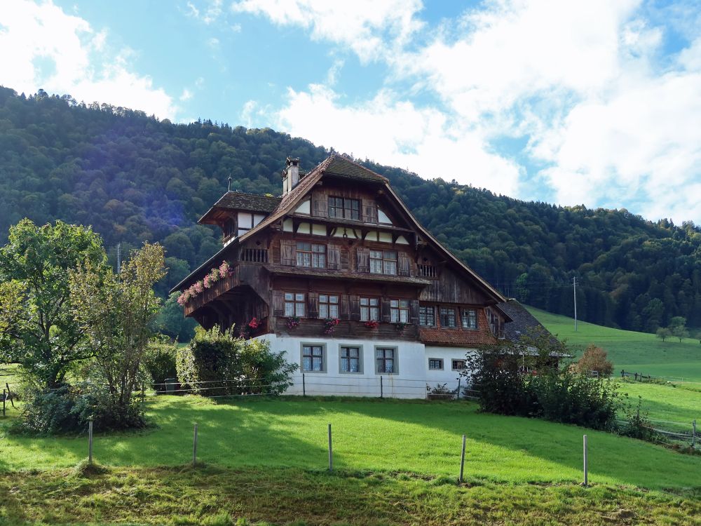 altes Bauernhaus in Blatten