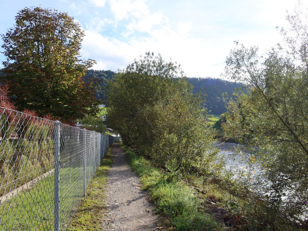 Uferweg an der Kleinen Emme