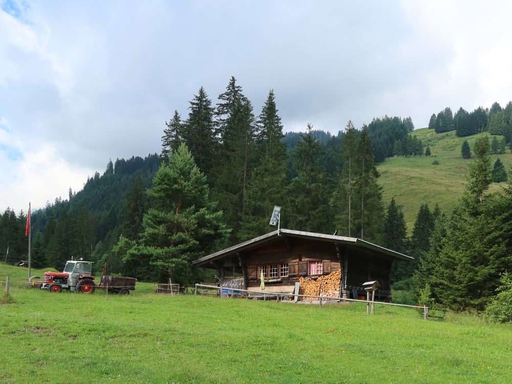 Hütte im Schilstal