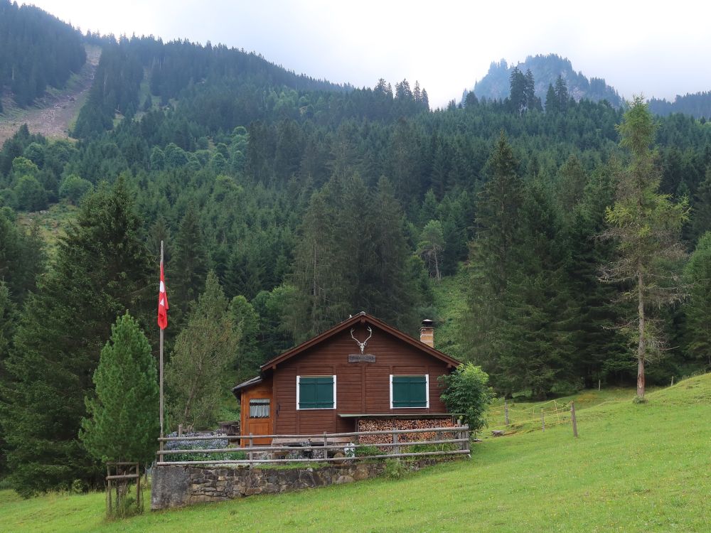 Hütte im Schilstal