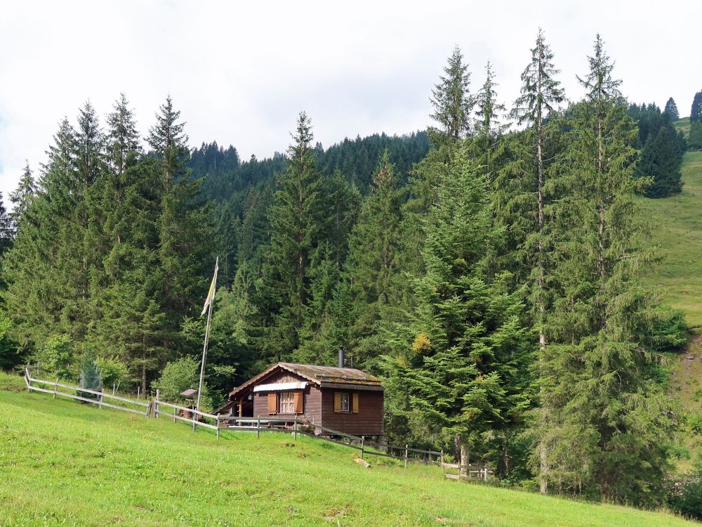 Hütte im Schilstal