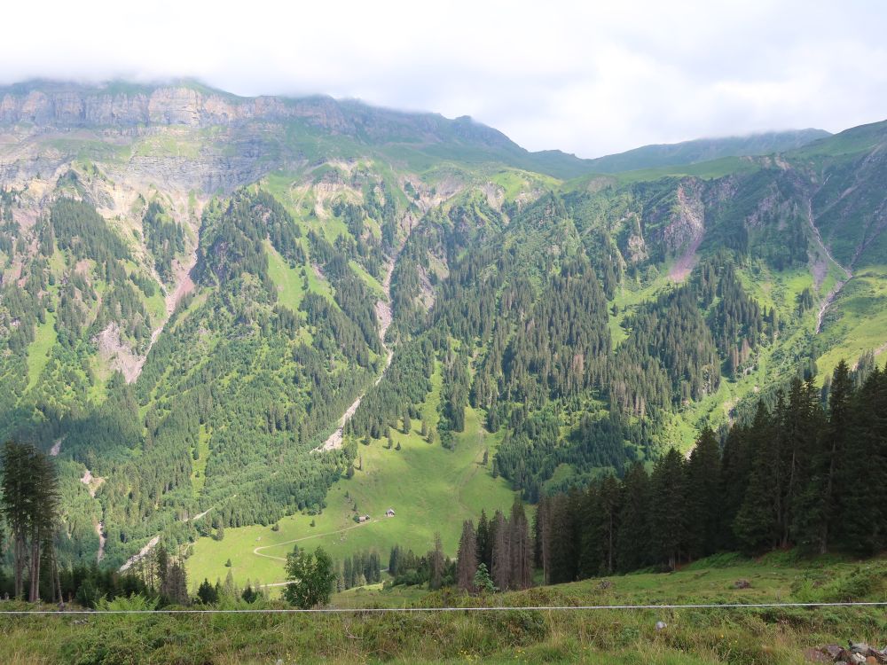 Blick über das Schilstal zum Heubüel