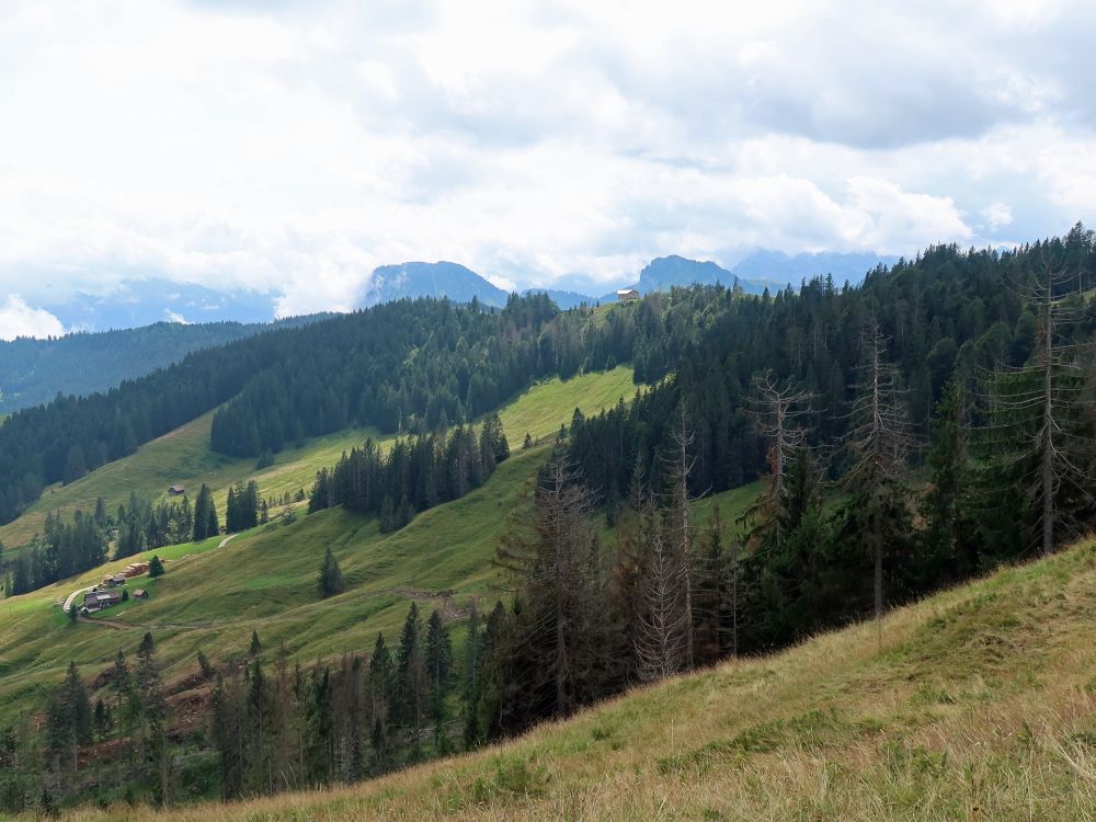 Gross und Chli Aubrig, dazwischen Gueteregg