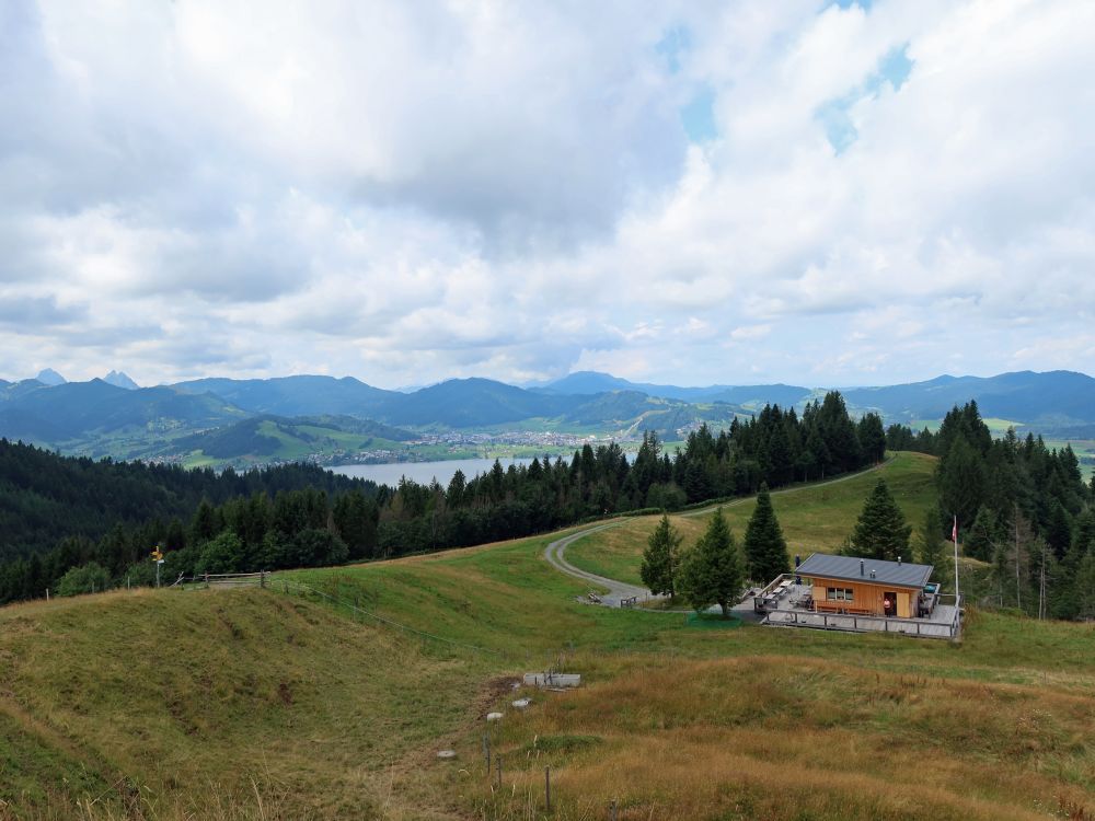 Stöcklihütte und Sihlsee