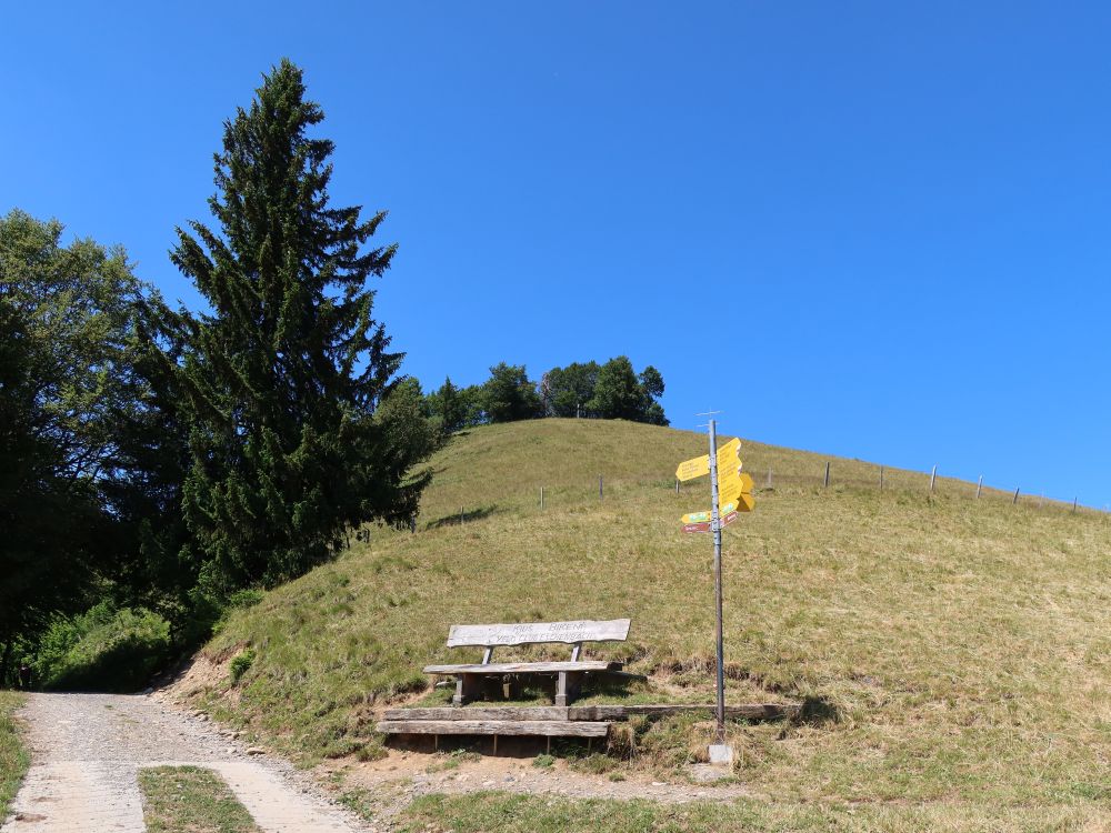 Sitzbank bei Obere Tweralp