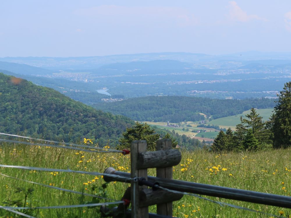 Blick nach Süden mit Aare