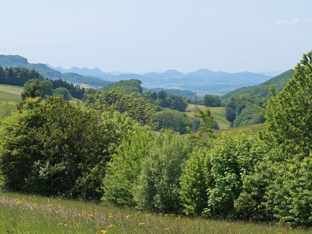 Berge im Jura