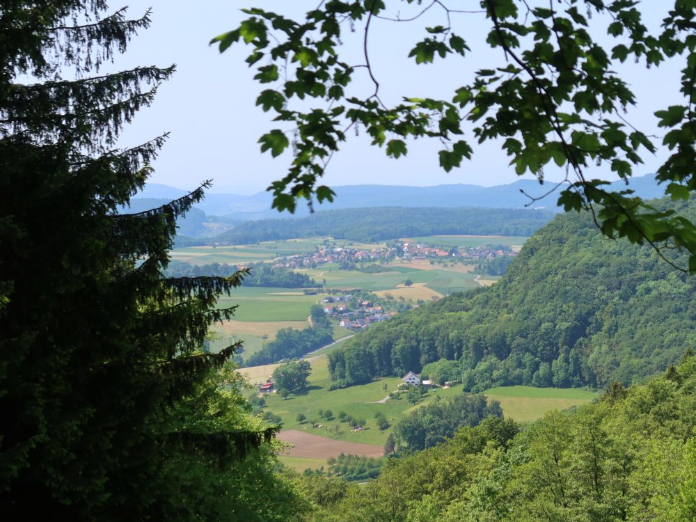 Blick Richtung Zeglingen