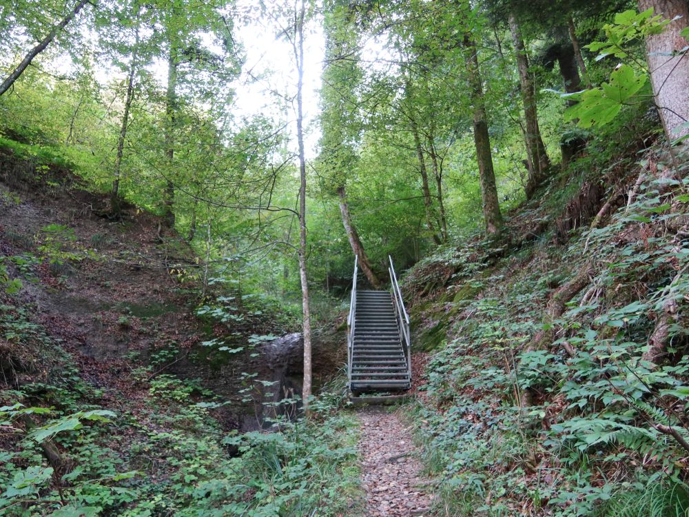 Treppe am Bach