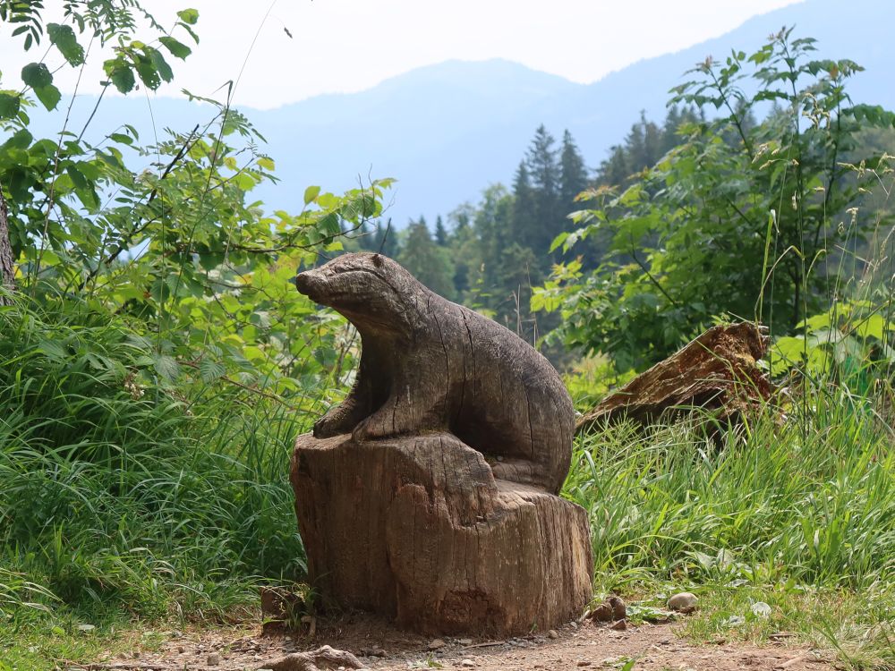 Holzfigur