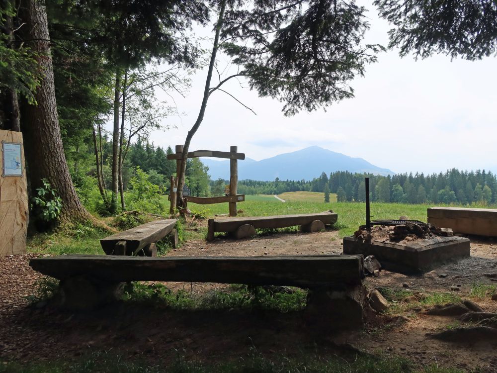 Grillplatz mit Rigiblick