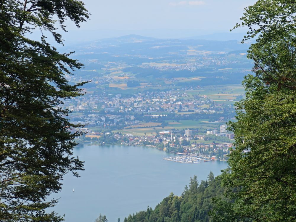 Zug am Zugersee und Steinhausen