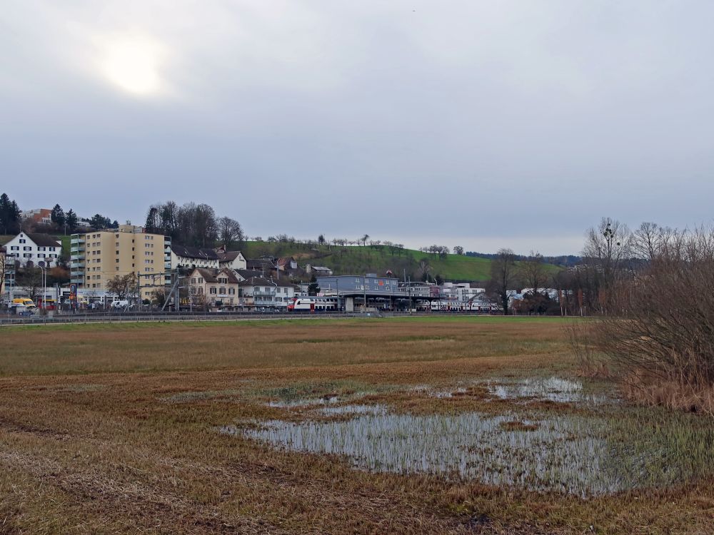 Auried und Häuser von Au