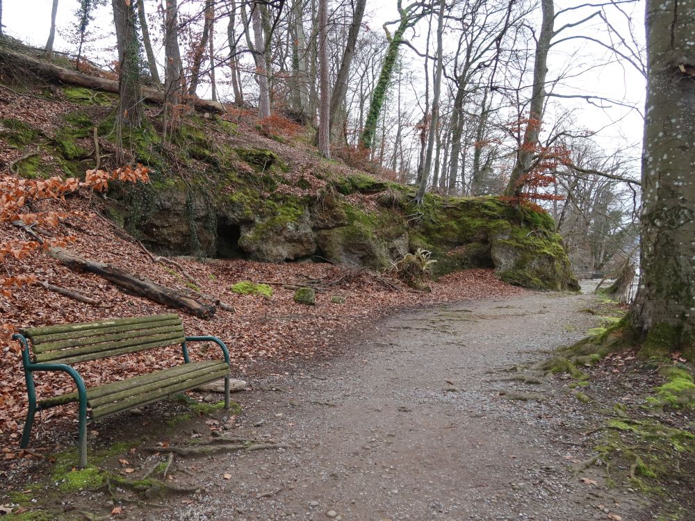 Sitzbank am Auweg