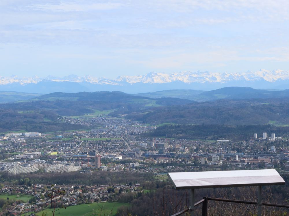 Aarau und Alpen