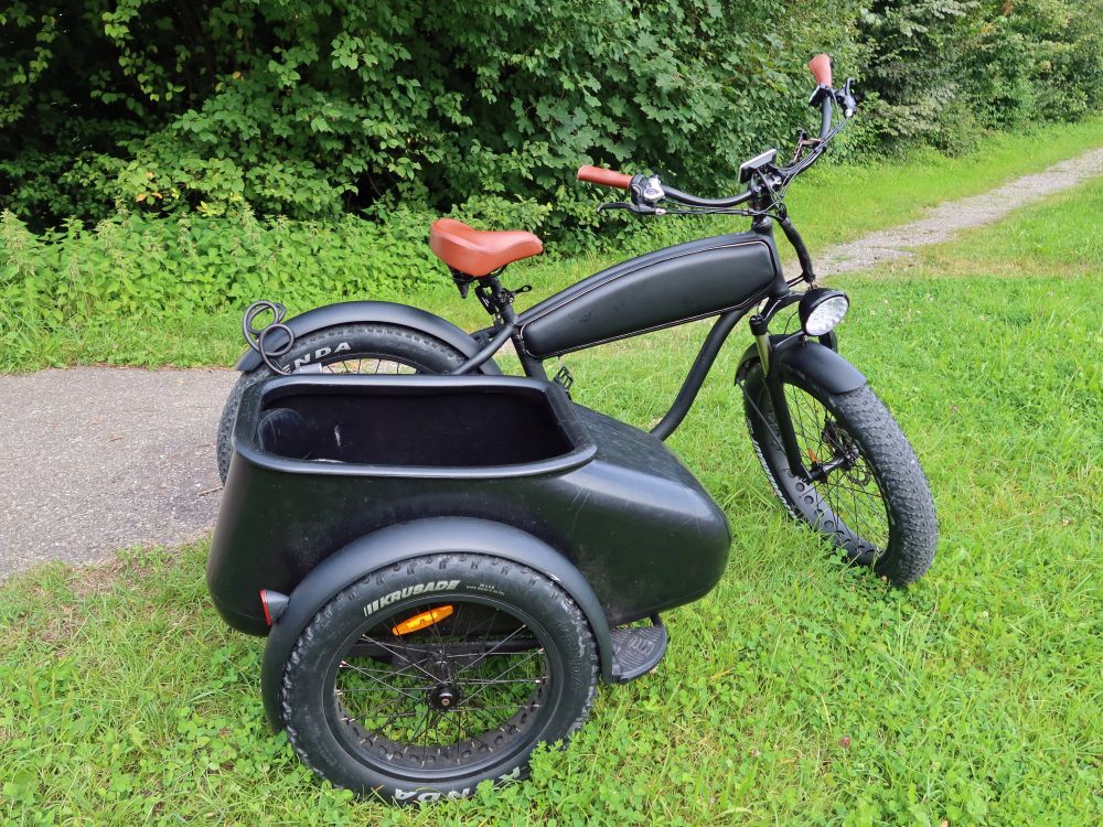 Fahrrad mit Beiwagen