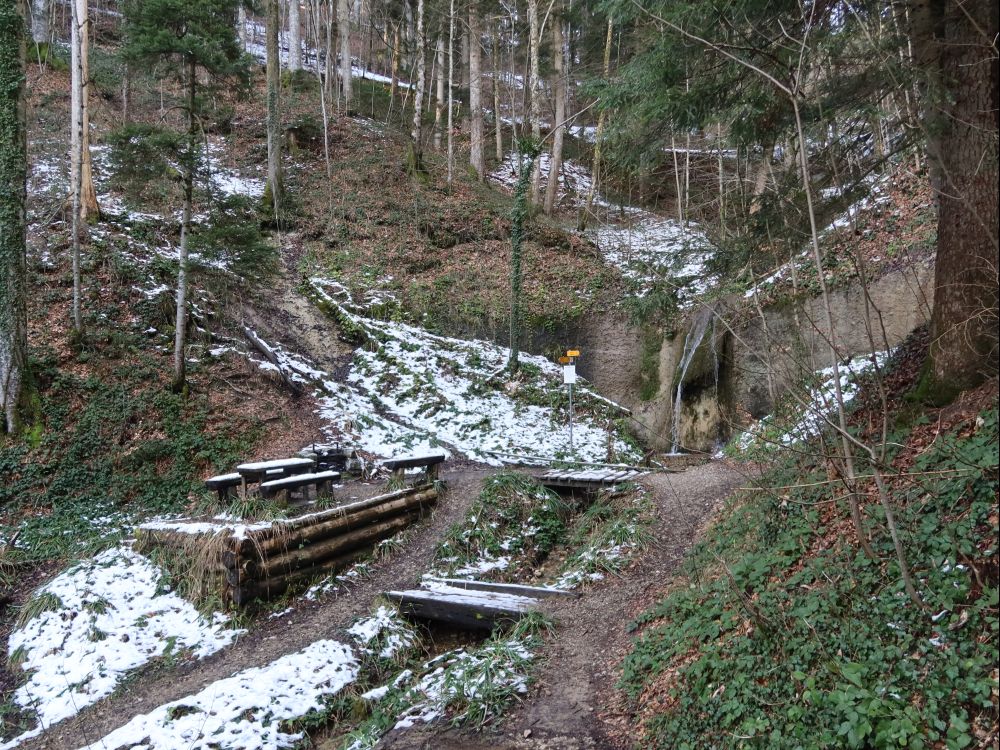 Wasserfall beim Hagheerenloch