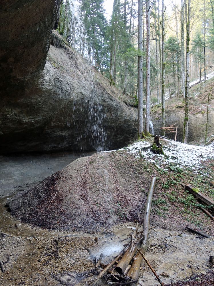 zwei Wasserfälle