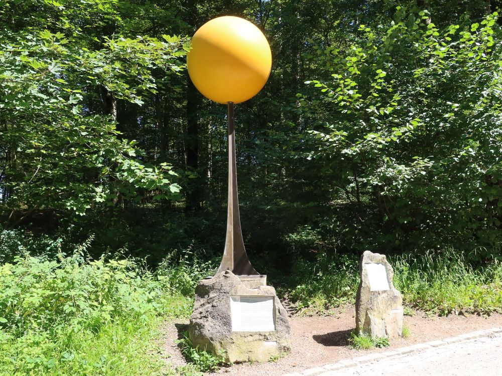 Symbol für die Sonna am Planetenweg