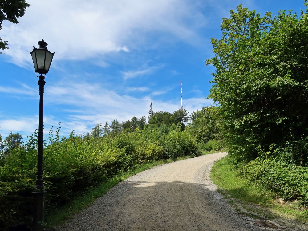 Gratstrasse mit Uetliberg-Türme